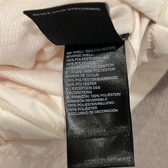 NorthFace Gardenia White Reversible Jacket-NWT - Picture 15 of 15